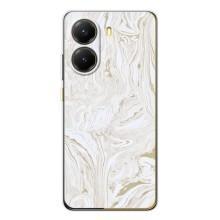 Мраморний чехол на Xiaomi POCO X7 Pro (VPrint) (Білий мрамор)