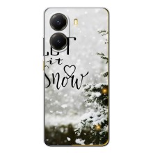 Новорічні, Святкові Чохли для Xiaomi POCO X7 Pro - 2024 год (Let it snow)