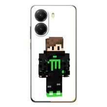 Чохли для Xiaomi POCO X7 Pro (Персонажі МайнКрафт) (Зелений хлопчик)