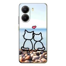 Силіконові Чохли Коханій людині для Xiaomi POCO X7 Pro – Котейки