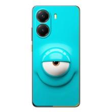Силиконовые Чехлы (смешные стикеры) для Xiaomi POCO X7 Pro – Одноглазик