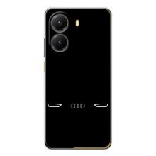 Силиконовый бампер с картинкой машины на Xiaomi POCO X7 Pro – Силует Audi