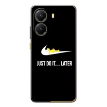 Силиконовый Чехол на Xiaomi POCO X7 Pro с картинкой Nike (Later)