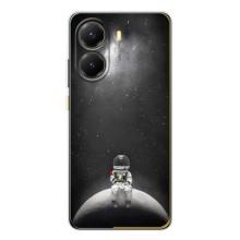 Силиконовый Чехол с принтом "Космонавты" на Xiaomi POCO X7 Pro – Космонавт романтик