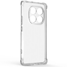 TPU чехол GETMAN Ease logo усиленные углы Full Camera для Xiaomi Poco X7 – Прозрачный