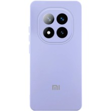 Чехол Silicone Cover Lakshmi Full Camera (AA) with logo для Xiaomi Poco X7 – Сиреневый
