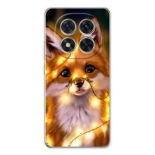 Чохли з картинкою Лисичка для Xiaomi POCO X7 (VPrint) (Лисичка в гірляндах)