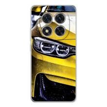 Чохли з Машинами на Поко Х7 (VPrint) (Жовта машина)