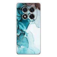 Чохол для Поко Х7 - з принтом (Дизайнерські) (AlphaPrint) (Бірюзовий мрамор)
