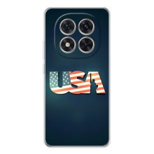 Чохол Прапор USA для Xiaomi POCO X7