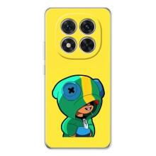 Чехол Бравл Старс для Xiaomi POCO X7 – Леон (LEON)