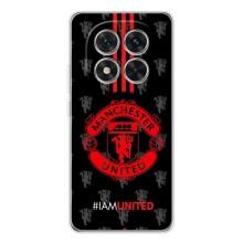 Чохол Манчестер Юнайтед для Поко Х7 (AlphaPrint) (лого МЮ)