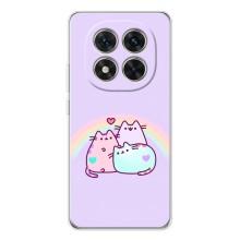 Чехол на Поко Х7 с Котами (VPrint) (Радужные котики)