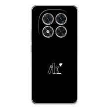 Чехол с картинками на черном фоне для Xiaomi POCO X7 – Книжки