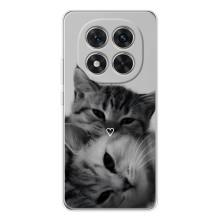 Чехол с рисунком кот на Xiaomi POCO X7 – Пара котов