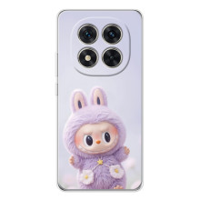 Чохол з принтом Лабубу для Xiaomi POCO X7 – Фіолетовий Лабубу