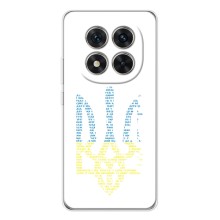 Чехол с украинским гербом на Xiaomi POCO X7 – Герб с гимном Украины