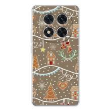 Новогодние, Праздничные Чехлы для Xiaomi POCO X7 - 2024 год (Новогодние пряники)