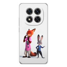 Силіконовий чохол з принтом Зоотрополіс для Xiaomi POCO X7 – Джуді і Нік