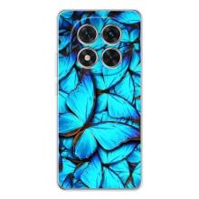 Силиконовый бампер с картинкой животных для Xiaomi POCO X7 (Крылья бабочек)