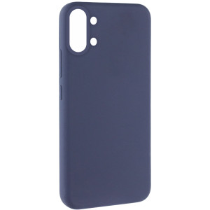 Чехол Silicone Cover Lakshmi (AAA) для Xiaomi Poco X8 Pro Max – Темно-синий