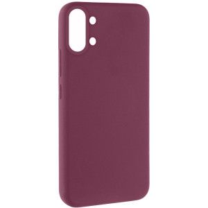 Чехол Silicone Cover Lakshmi (AAA) для Xiaomi Poco X8 Pro Max – Бордовый