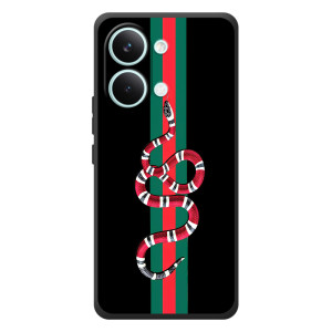 Чехлы Бренд GUCCI для Xiaomi Poco X8 Pro Max – Змей Гуччи