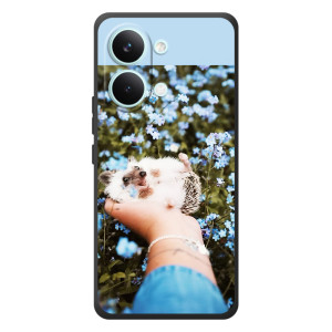 Чохли з зображенням різних тварин на Xiaomi Poco X8 Pro Max (Їжачок в руці)