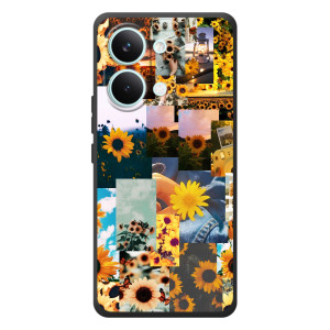 Чехлы с картинкой Подсолнухов для "}}телефон ""Xiaomi Поко Х8 Про Макс"" – Подсолнуховый дизайн