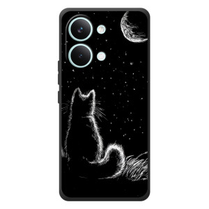 Чехол с принтом для Xiaomi Poco X8 Pro Max (AlphaPrint) Модные коты