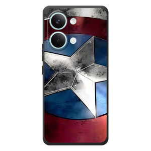 Чохол с Щітом Капітана Америки на Xiaomi Poco X8 Pro Max