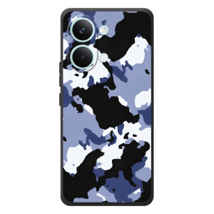 Камуфляжный Чехол для "}}телефон ""Xiaomi Поко Х8 Про Макс"" – Камуфляжный Серый