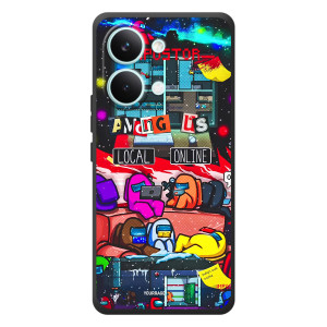 Чехол "Амонг Ас" для "}}телефон ""Xiaomi Поко Х8 Про Макс"" – Команда 2