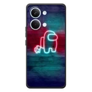 Чехол "Амонг Ас" для "}}телефон ""Xiaomi Поко Х8 Про Макс"" – С питомцем