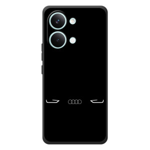 Силіконовий бампер з картинкою машини на Xiaomi Poco X8 Pro Max – Сілует Audi