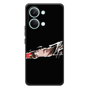 Силіконові чохлі з очіма Anime для Шіомі Поко X8 Про Макс