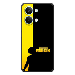 Чохол (TPU) з картинкою "Лого Пабг" на Шіомі Поко X8 Про Макс – Battlegrounds