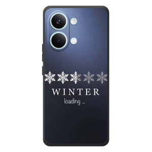 Зимние Чехлы для :.Xiaomi Poco X8 Pro Max - прозрачный фон