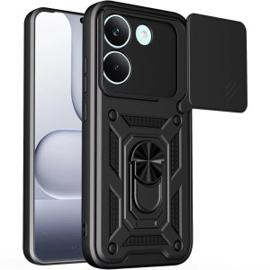 Чехол Ummi Camshield Serge Ring для Xiaomi Poco X8 Pro – Черный