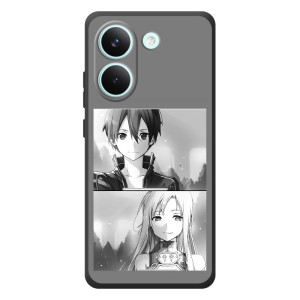 Чехол с персонажами АНИМЕ на Xiaomi Poco X8 Pro – Кирито-Асуна