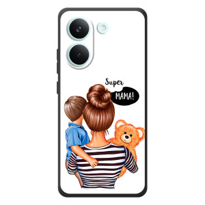 Чехлы для МАМЫ на Xiaomi Poco X8 Pro – Мама и сын