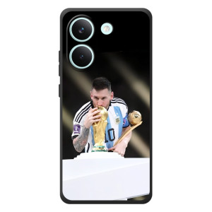 Чехлы Лео Месси Аргентина для Xiaomi Poco X8 Pro – Кубок Мира