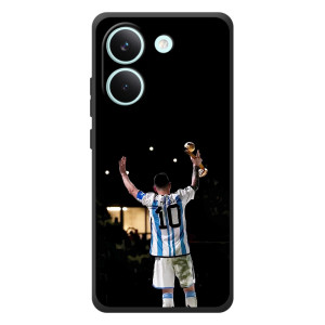 Чехлы Лео Месси Аргентина для Xiaomi Poco X8 Pro – Лео Чемпион