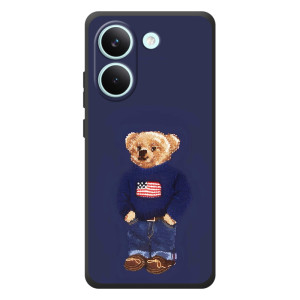 Чехлы Мишка Тедди для Поко X8 Про – Мишка USA