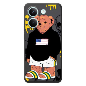 Чехлы Мишка Тедди для Поко X8 Про