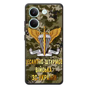 Чехлы на военную тематику для Xiaomi Poco X8 Pro – ДШВ ЗСУ