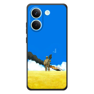 Чехлы на военную тематику для Xiaomi Poco X8 Pro – Попадание