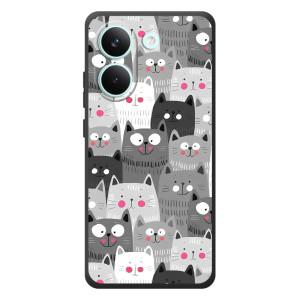 Чехлы с Котиками для Xiaomi Poco X8 Pro (VPrint)