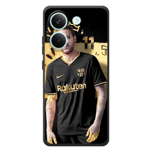 Силиконовый Чехол Xiaomi Poco X8 Pro – Gold Neymar
