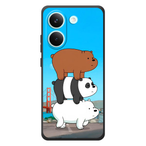 Чехлы с Пандами на Xiaomi Poco X8 Pro – Друзья